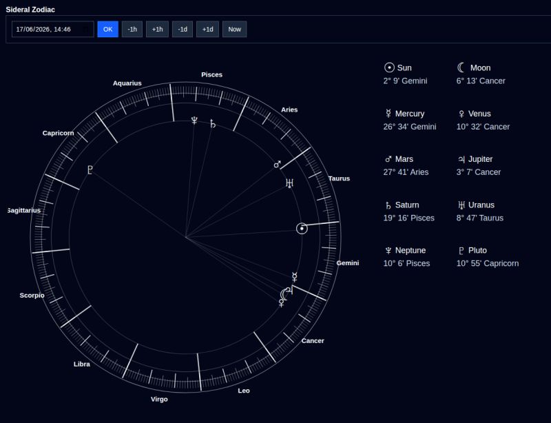 Settings dialog